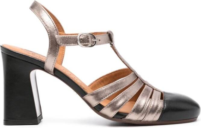 Chie Mihara Mekong leren pumps Metallic