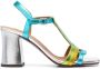 Chie Mihara Pinyata sandalen met colourblock Blauw - Thumbnail 1
