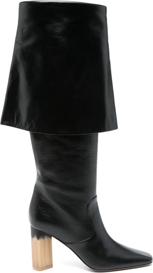 Chloé 85 mm Georgia laarzen Zwart