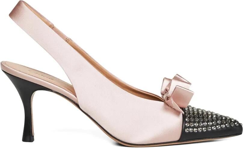 Chloé Alba pumps met strik Roze