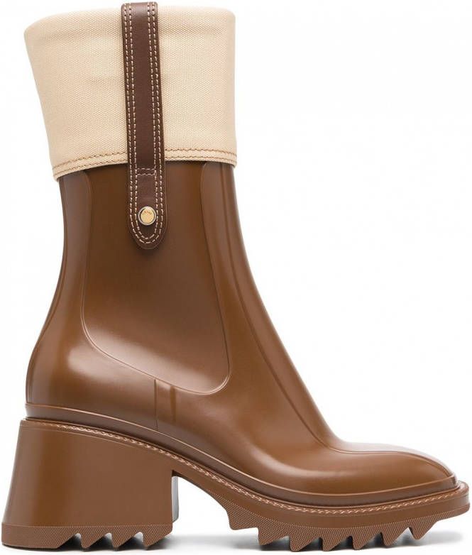 Chloé Betty regenlaarzen Bruin - Schoenen.nl