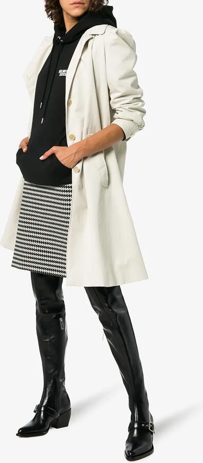 Chloé black over the knee 80 leather boots Zwart - Foto 4