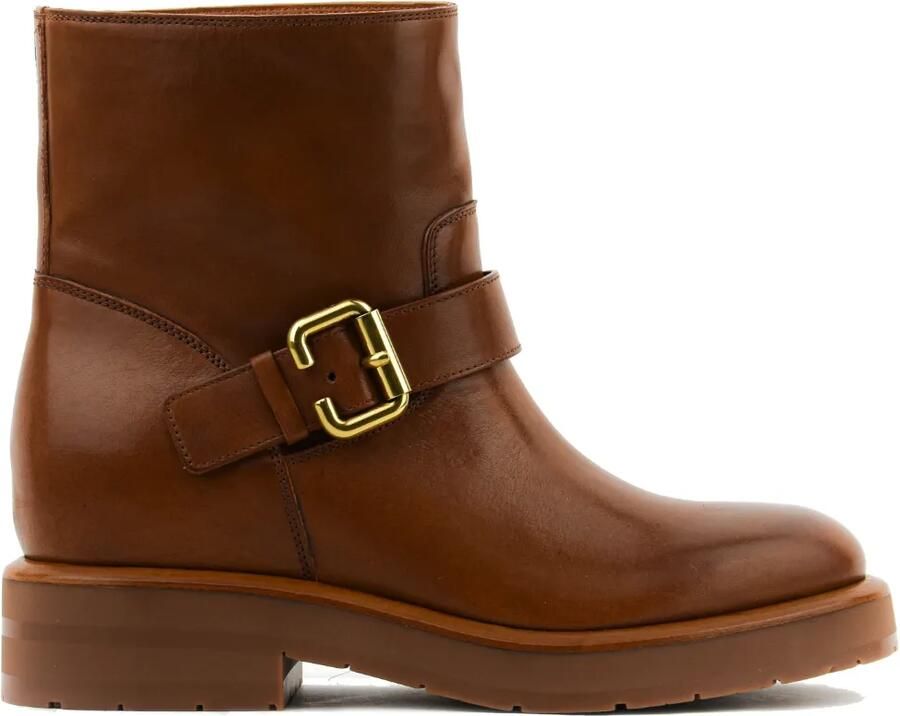 Chloé Coddington enkellaarzen Bruin