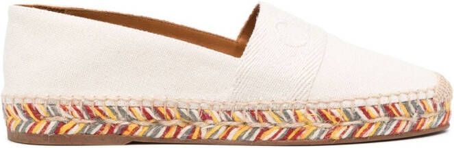 Chloé Espadrilles met logoprint Beige