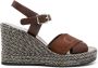 Chloé Espadrilles met logoprint Bruin - Thumbnail 1