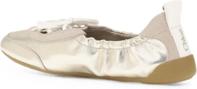 Chloé Kick ballerina sneakers Goud - Foto 3