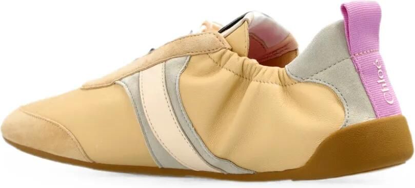 Chloé Kick sneakers met vlakken Beige - Foto 2