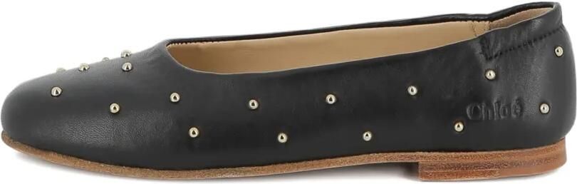 Chloé Kids Ballerina's verfraaid met studs Zwart - Foto 4