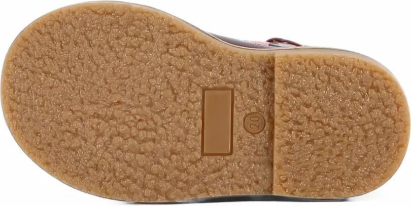 Chloé Kids floral-embroidered leather boots Rood - Foto 5