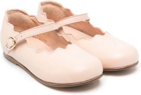 Chloé Kids Gewelfde schoenen Roze