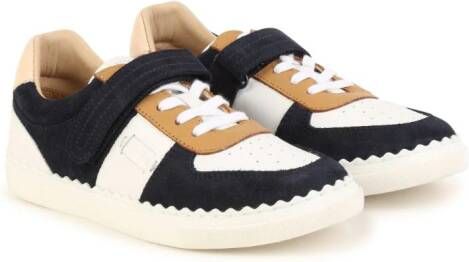 Chloé Kids High-top sneakers Beige