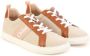 Chloé Kids Sneakers met logoprint Beige - Thumbnail 1