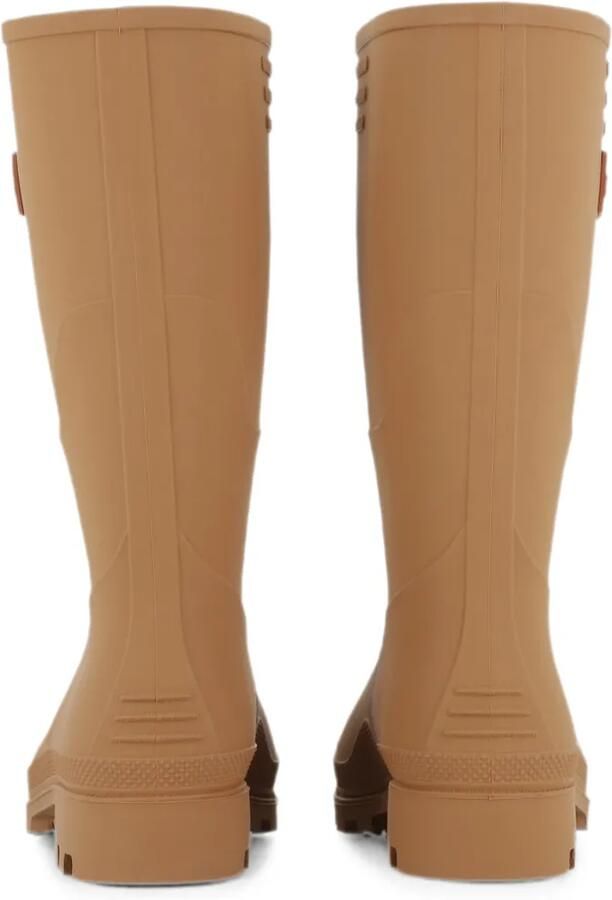 Chloé Kids Regenlaarzen met logopatch Beige - Foto 4