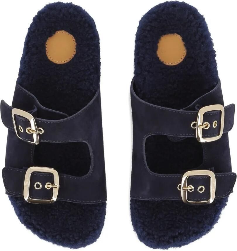 Chloé Kids Sandalen met dubbele gesp Blauw - Foto 2