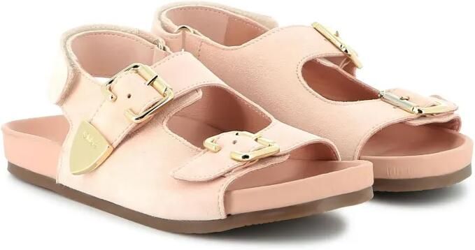 Chloé Kids Slingback slippers Roze