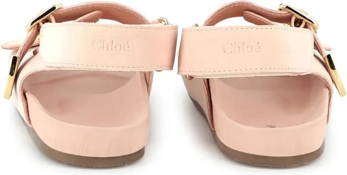 Chloé Kids Slingback slippers Roze - Foto 4