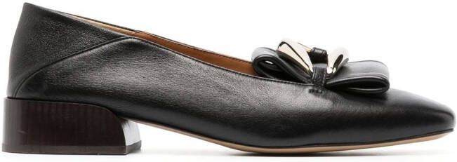 Chloé Loafers met gesp Zwart