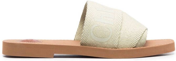 Chloé Sandalen met open neus 34H HAZY GREEN