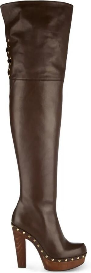 Chloé Lola laarzen met studs Bruin