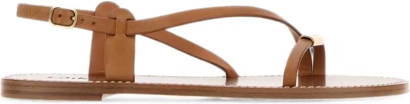 Chloé Matilda leren sandalen Bruin