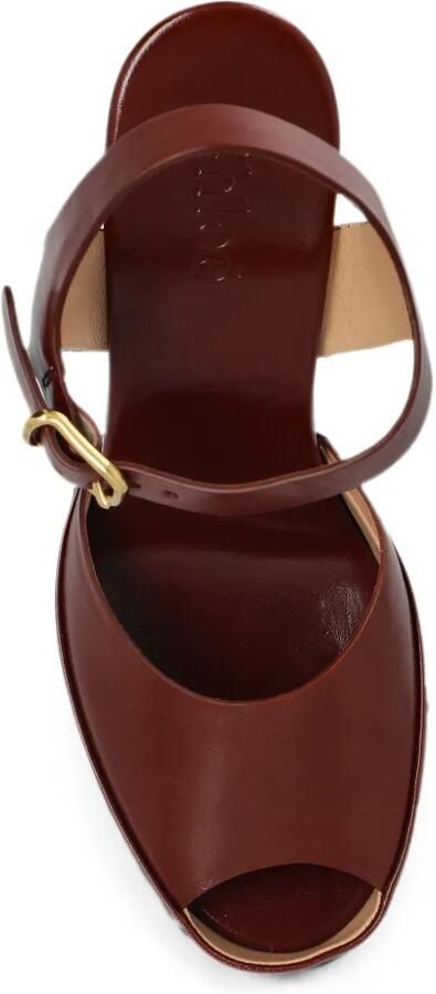 Chloé Meret pumps verfraaid met studs Rood - Foto 5