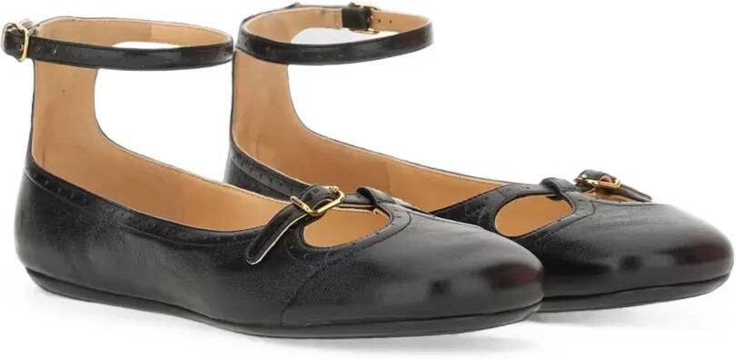 Chloé Misty ballerina's met enkelbandje Zwart - Foto 2