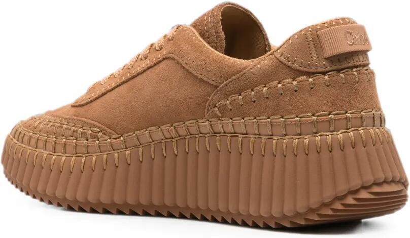 Chloé Nama sneakers Bruin - Foto 2