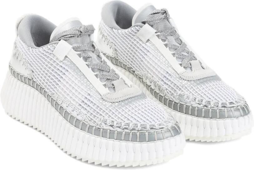 Chloé Nama sneakers met plateauzool Grijs