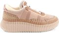 Chloé Nama sneakers met stiksels Beige - Beige