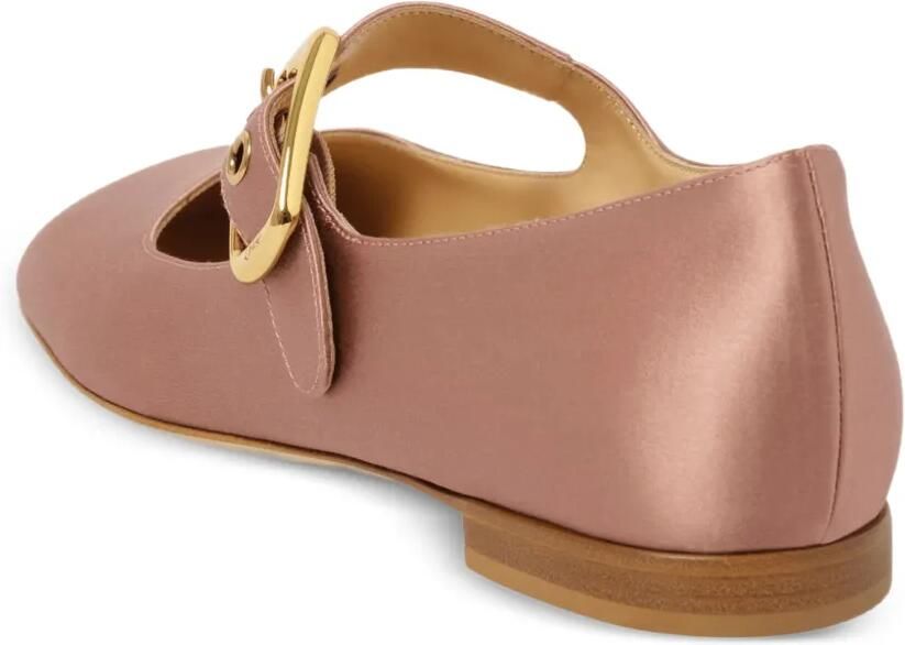 Chloé Polly ballerina's met gespband Roze - Foto 3
