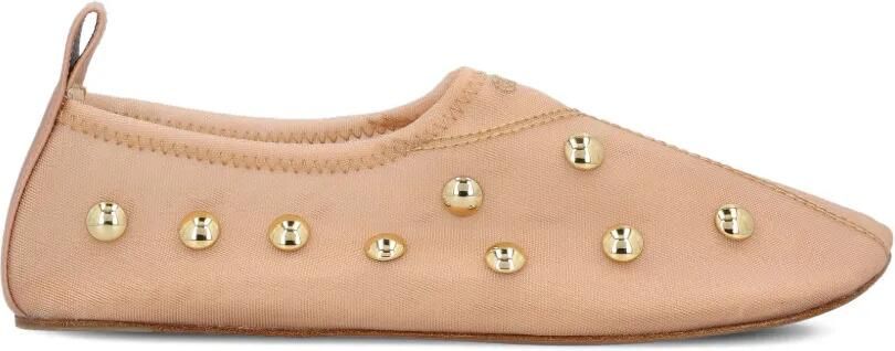 Chloé Rita ballerina's met studs Beige