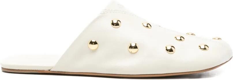 Chloé Rita muiltjes met studs Beige