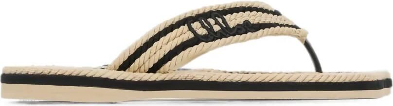 Chloé Sand sandalen met bandje Beige
