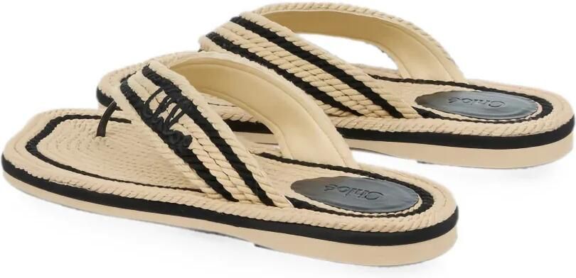 Chloé Sand sandalen met bandje Beige - Foto 3