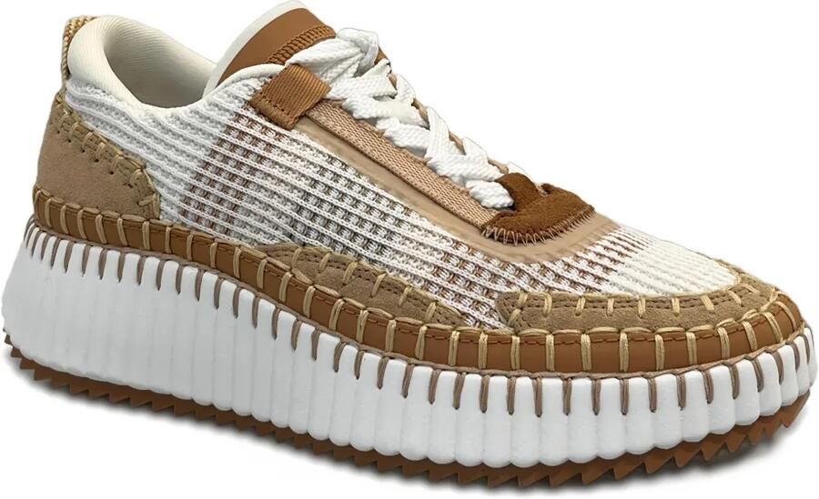 Chloé Sneakers met plateauzool Wit