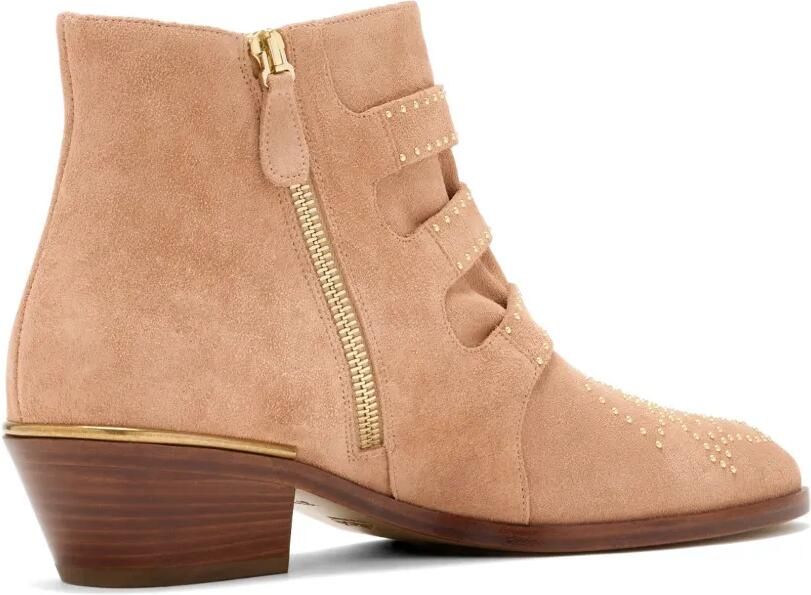 Chloé Susan laarzen met gesp en studs Beige - Foto 3