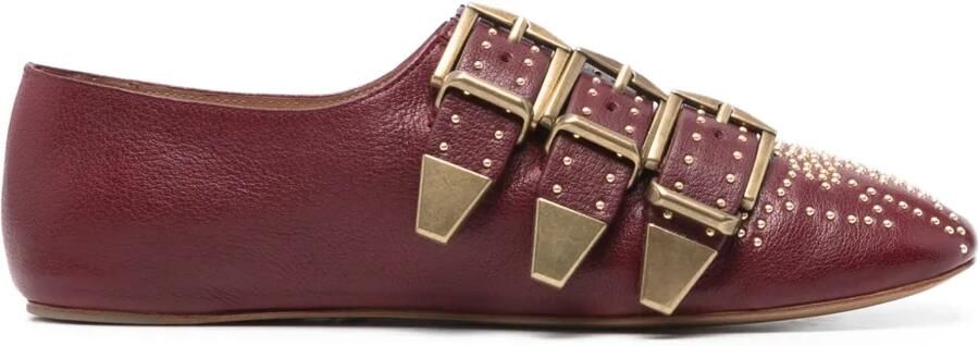 Chloé Susan pumps met vierkante neus Rood