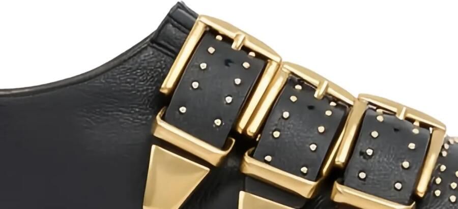 Chloé Susanna pumps met gespdetail en studs Zwart - Foto 2