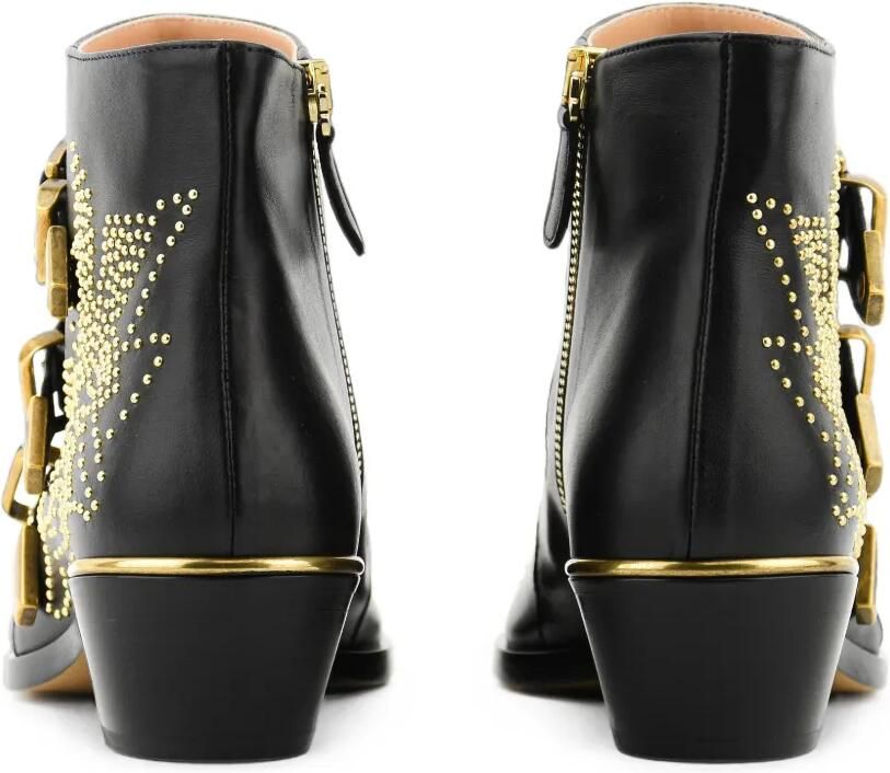 Chloé Susanna enkellaarzen met studs Zwart - Foto 2