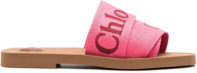 Chloé Woody slippers Roze