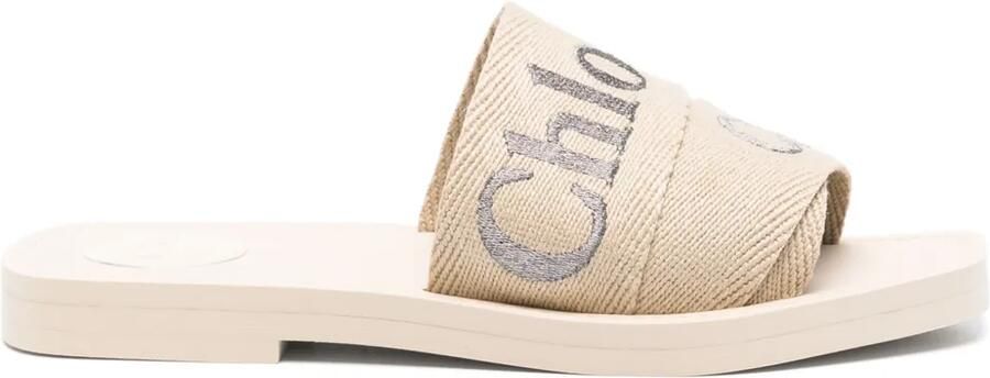 Chloé Woody slippers Beige