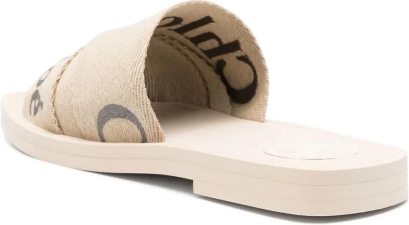 Chloé Woody slippers Beige - Foto 2