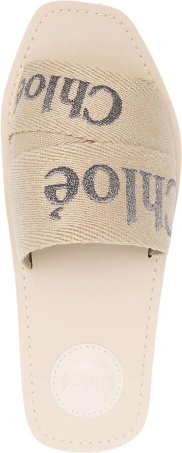 Chloé Woody slippers Beige - Foto 4
