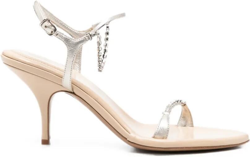 Chloé Zia sandalen met hak Beige