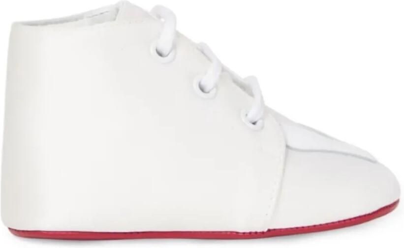 Christian Louboutin Kids Baby Love derby veterschoenen Wit