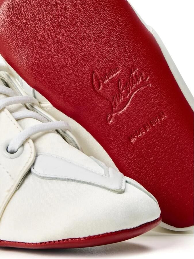Christian Louboutin Kids Baby Love derby veterschoenen Wit - Foto 5