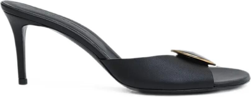 Christopher Esber Aura Quartz leren muiltjes Zwart