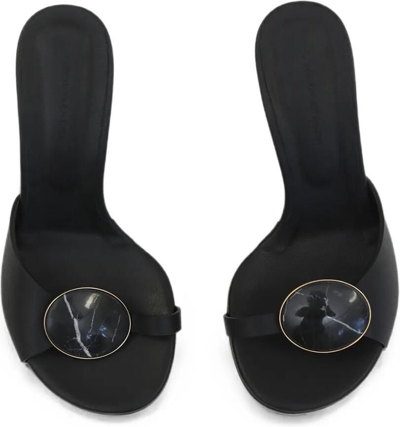 Christopher Esber Aura Quartz leren muiltjes Zwart - Foto 2