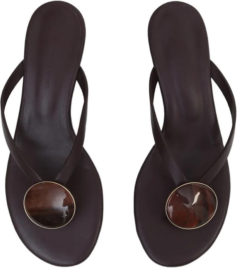 Christopher Esber Aura Quartz sandalen met sleehak Bruin - Foto 2