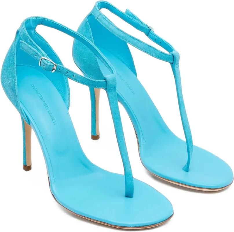 Christopher Esber Billi T-bar heeled sandals Blauw - Foto 3